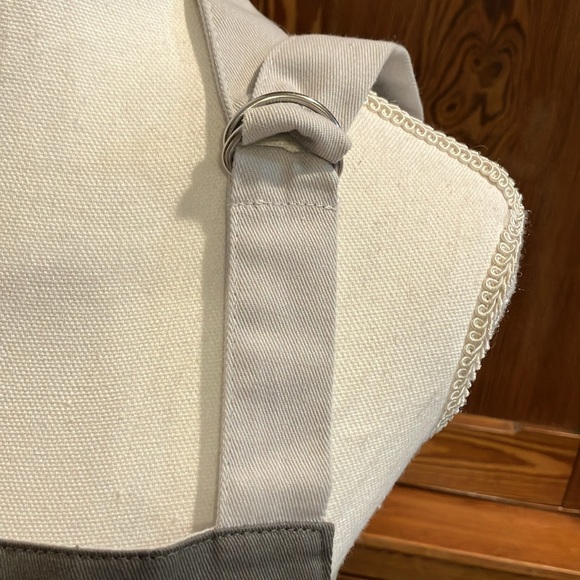 NWT Rue Montmartre gray apron OS - Picture 8 of 14